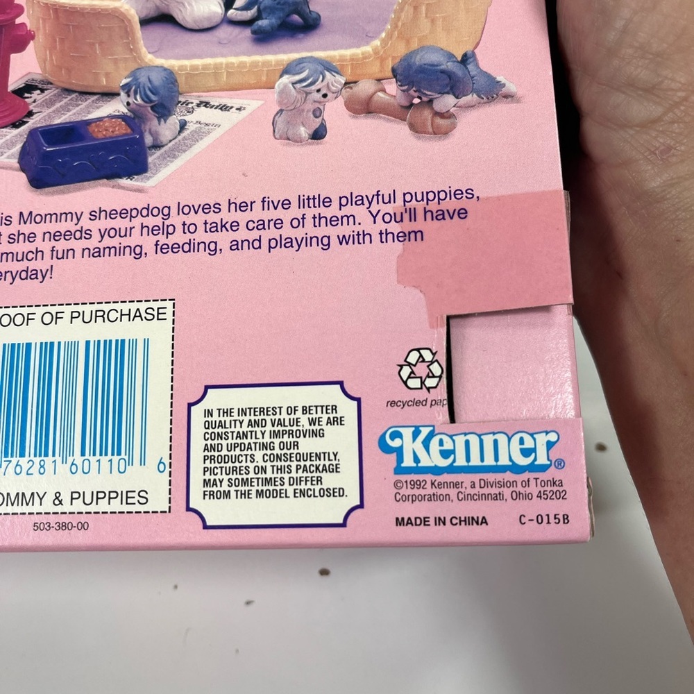 1992 KENNER LITTLEST PET SHOP MOMMY AND BABY PUPPIES 60110 New - Picture 4 of 5